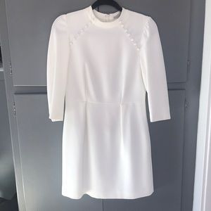 H&M off white Dress